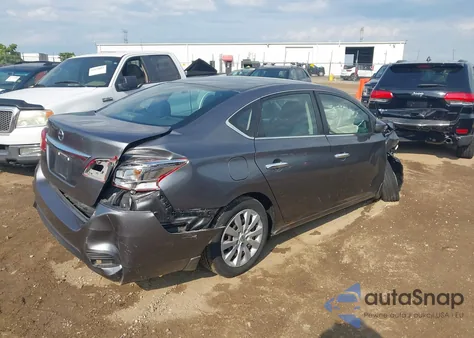 2019 Nissan Sentra S из США, поврежденный, VIN 3N1AB7AP6KY399091